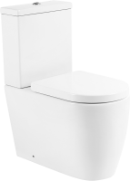 Унитаз-компакт напольный BelBagno Marino BB105CPR безободковый, крышка BB105SC с микролифтом, бачок BB105T