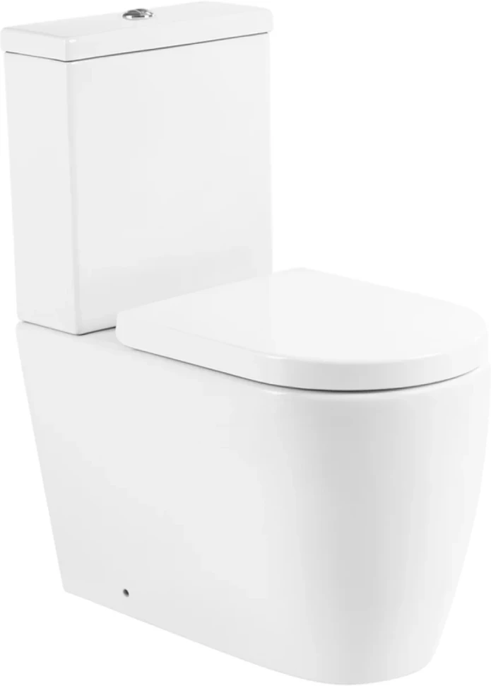 Унитаз-компакт напольный BelBagno Marino BB105CPR безободковый, крышка BB105SC с микролифтом, бачок BB105T