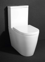 Унитаз-компакт напольный BelBagno Marino BB105CPR безободковый, крышка BB105SC с микролифтом, бачок BB105T