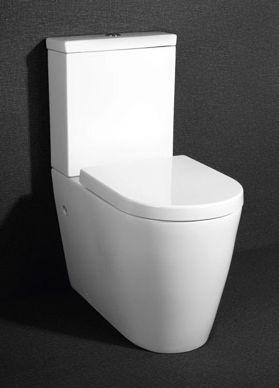 Унитаз-компакт напольный BelBagno Marino BB105CPR безободковый, крышка BB105SC с микролифтом, бачок BB105T