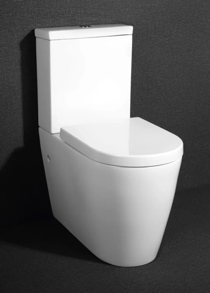 Унитаз-компакт напольный BelBagno Marino BB105CPR безободковый, крышка BB105SC с микролифтом, бачок BB105T