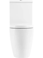 Унитаз-компакт напольный BelBagno Marino BB105CPR безободковый, крышка BB105SC с микролифтом, бачок BB105T