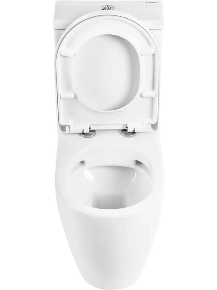 Унитаз-компакт напольный BelBagno Marino BB105CPR безободковый, крышка BB105SC с микролифтом, бачок BB105T