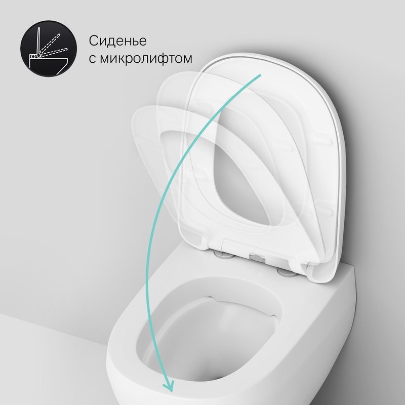 Унитаз подвесной AM.PM Sensation FlashClean C301700WH