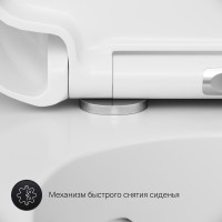 Унитаз подвесной AM.PM Sensation FlashClean C301700WH Унитаз подвесной AM.PM Sensation FlashClean C301700WH