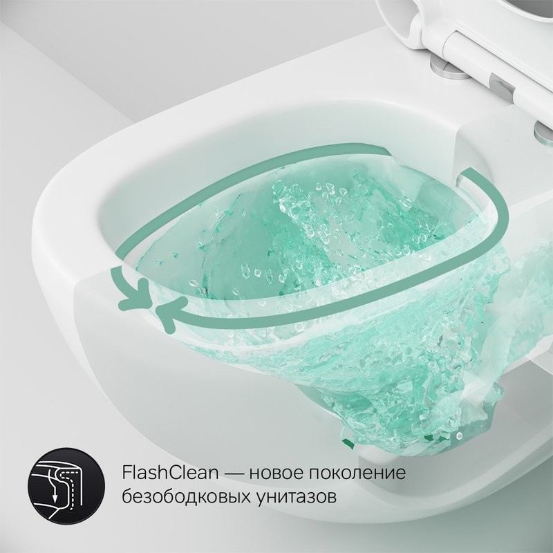 Унитаз подвесной AM.PM Sensation FlashClean C301700WH