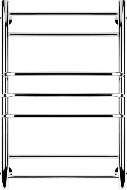 Полотенцесушитель водяной Secado Триест 4603777468439 80x55 см, глянцевый хром, лесенка
