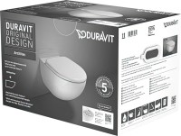 Унитаз подвесной Duravit Architec 45720900A1