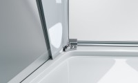 Душевой уголок BelBagno Etna P-1-90-C-Cr