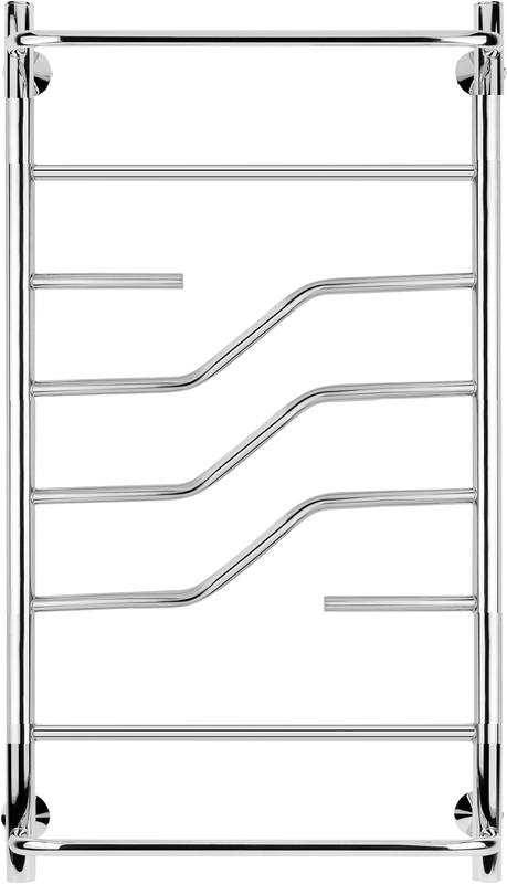 Полотенцесушитель электрический Secado Риволи СП 105x55 см, подключение справа, глянцевый хром, лесенка