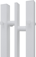 Полотенцесушитель электрический Point Фрея PN20718W 10x80, белый