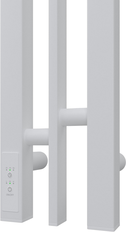 Полотенцесушитель электрический Point Фрея PN20718W 10x80, белый