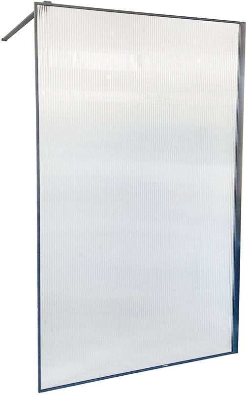 Душевая перегородка Ceruttispa Strip T120 90 см, профиль черный