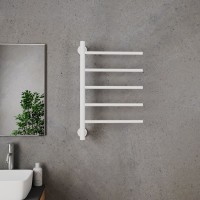 Полотенцесушитель электрический Bauedge Nimb AF0002 40x62,5 белый матовый
