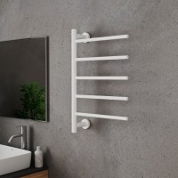 Полотенцесушитель электрический Bauedge Nimb AF0002 40x62,5 белый матовый