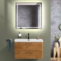 Тумба с раковиной BelBagno Due 80 rovere nature