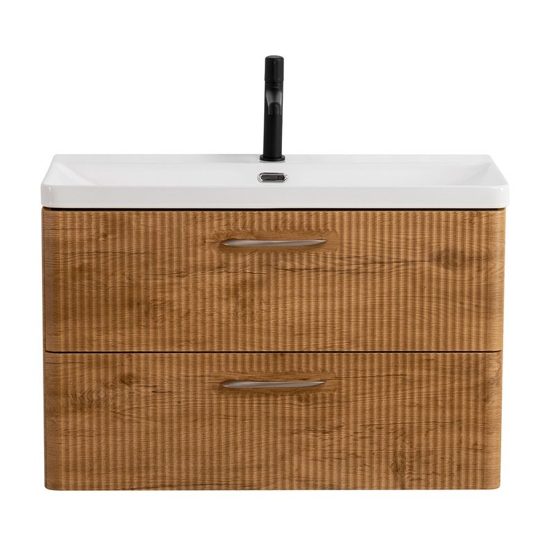 Тумба с раковиной BelBagno Due 80 rovere nature