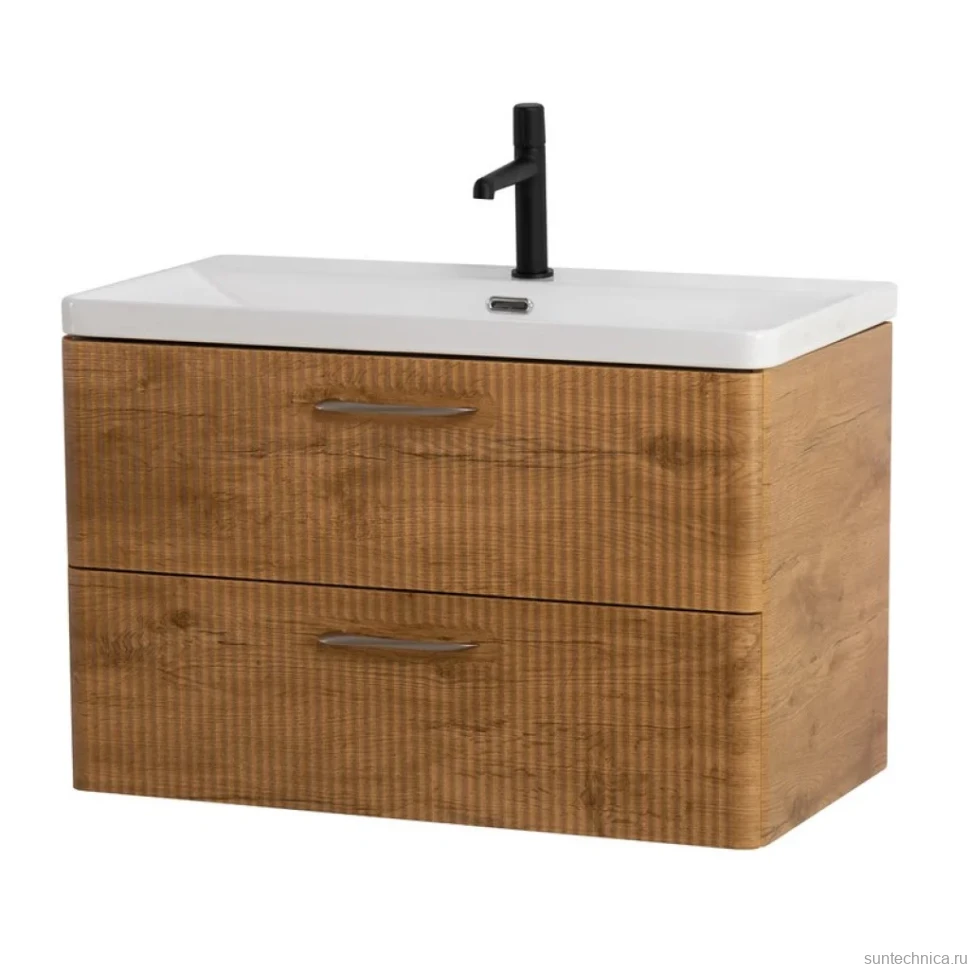 Тумба с раковиной BelBagno Due 80 rovere nature
