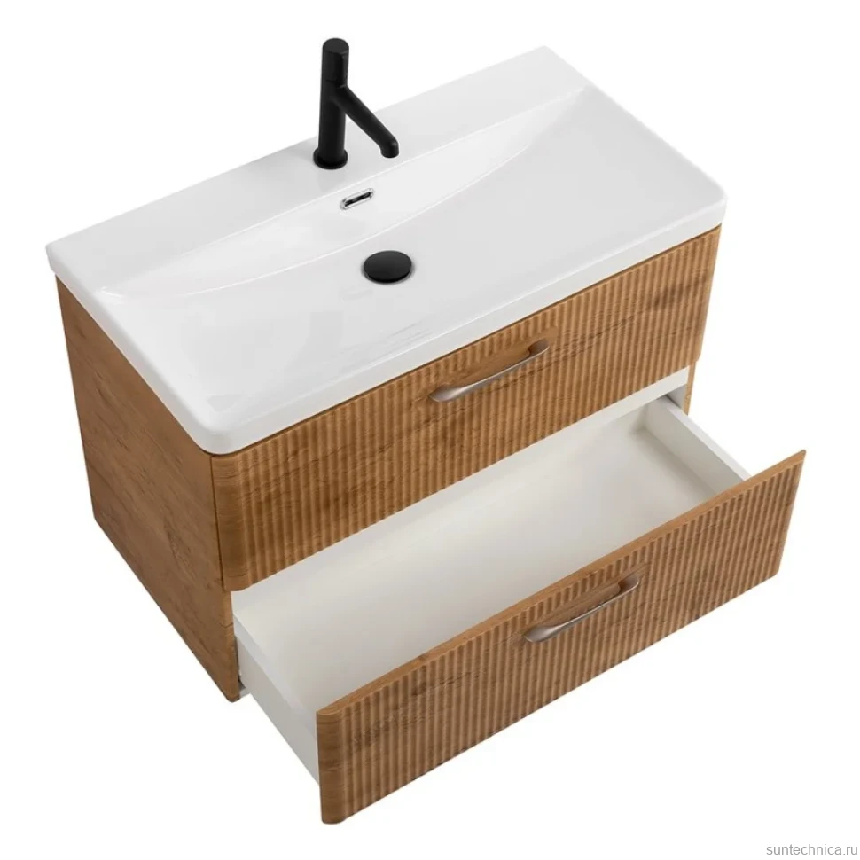 Тумба с раковиной BelBagno Due 80 rovere nature