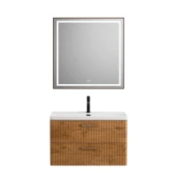 Тумба с раковиной BelBagno Due 80 rovere nature