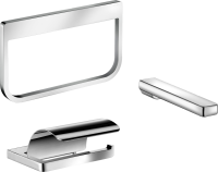 Набор Keuco Полотенцедержатель Collection Moll + Держатель туалетной бумаги Collection Moll + Держатель для запасных рулонов Collection Moll
