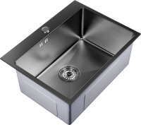 Мойка кухонная Mixline Pro 552933 черный графит