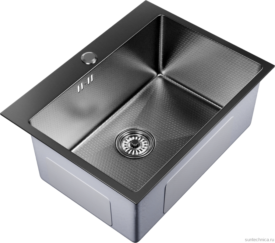 Мойка кухонная Mixline Pro 552933 черный графит