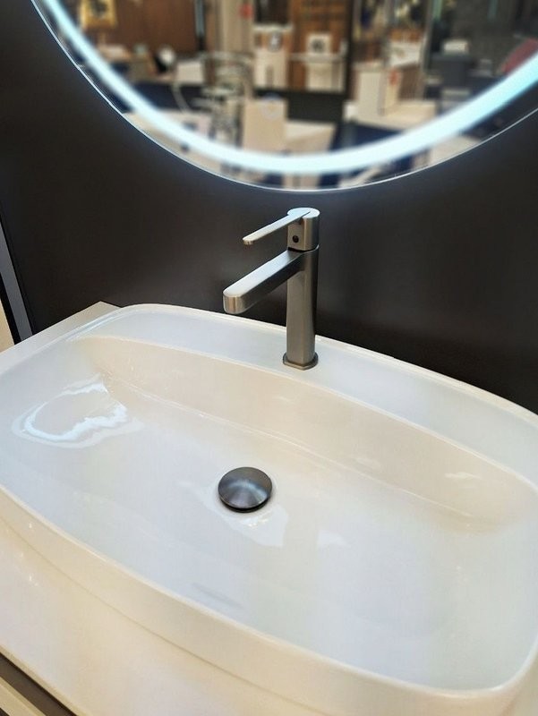 Смеситель для раковины AltroBagno Unione AltroBagnoUnione0137GM оружейная сталь