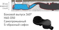 Душевой трап (лоток) Berges B1 Antik 090124 60 см