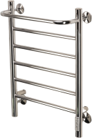 Полотенцесушитель электрический Comfysan Capri EC-6 60х40 60x45 см, подключение справа, слева, хром, лесенка, из стали