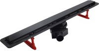 Душевой трап (лоток) Pestan Confluo Frameless Line 450 black glass