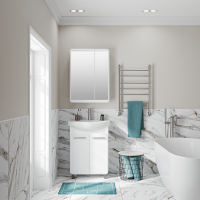 Зеркало-шкаф Runo Эрика 60 Зеркало-шкаф Runo Эрика 60