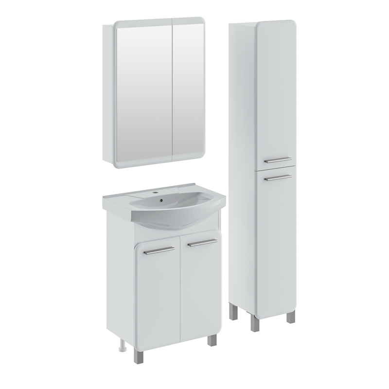 Зеркало-шкаф Runo Эрика 60