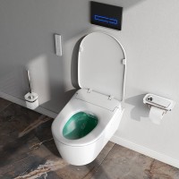 Умный унитаз подвесной AM.PM Func C8F1702SC безободковый, с микролифтом