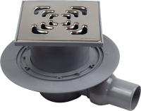 Душевой трап Pestan Square Mask Square 1 Mask 13000073, хром