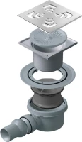 Душевой трап Pestan Square Mask Square 1 Mask 13000073, хром