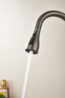 Смеситель для кухни BELZ B816 B74816-3 оружейная сталь