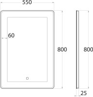 Мебель для ванной комнаты Art&Max Family-M 60 напольная, harbor golden