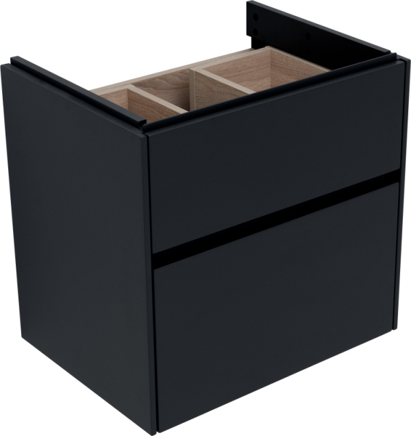 Тумба под раковину Aquanet Бруклин 60 антрацит