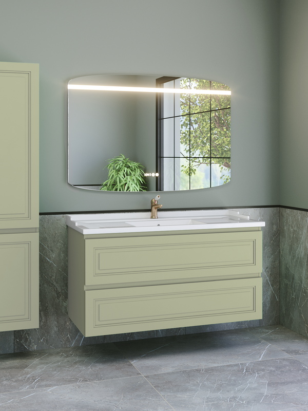 Мебель для ванной комнаты Caprigo Wales 120 фисташка