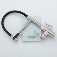 Смеситель для кухни Frap F4398-5 сатин