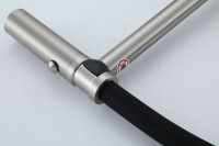 Смеситель для кухни Gappo G4098-25 с гибким изливом, сатин