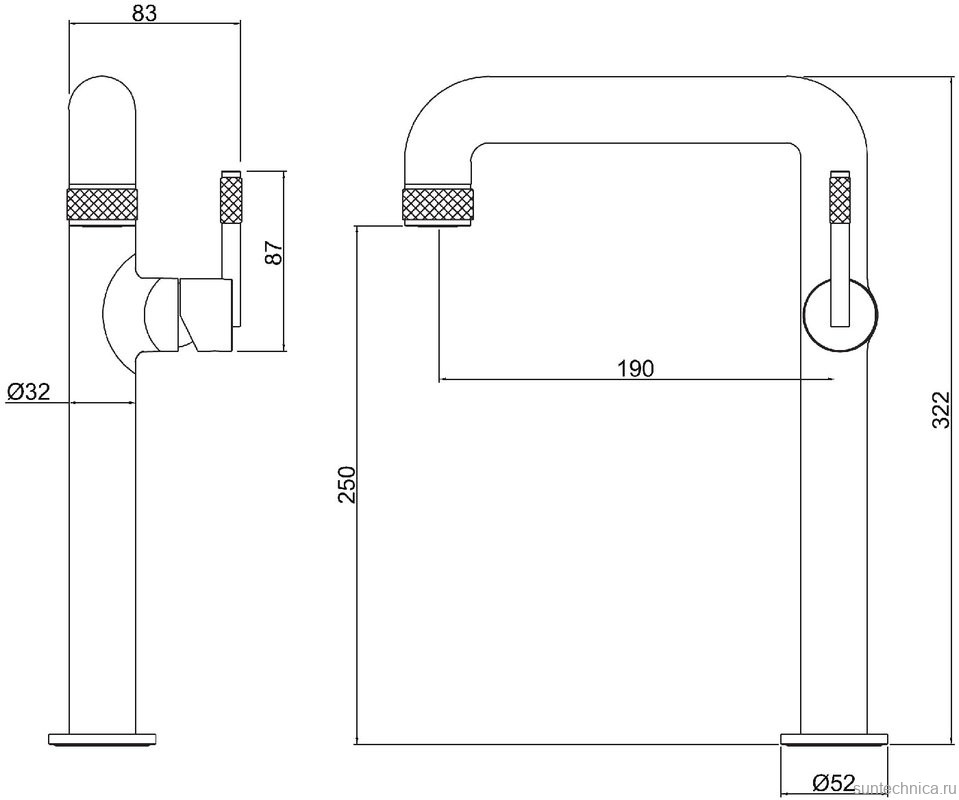 Смеситель для раковины Allen Brau Reality 5.32002-00