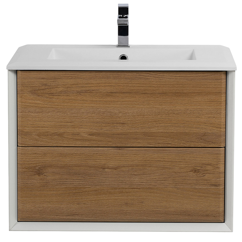 Тумба с раковиной Cezares Bellagio 70 rovere tabacco