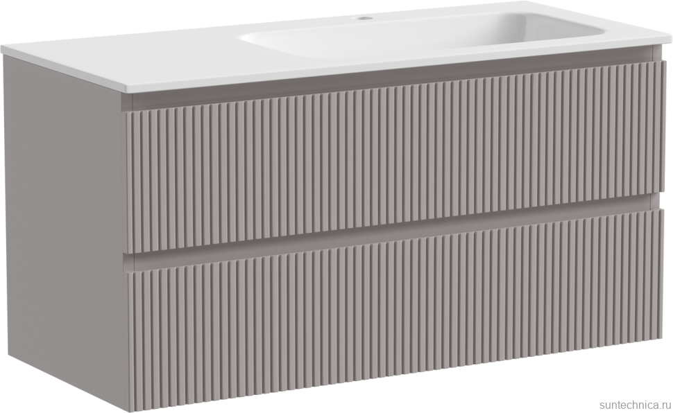 Мебель для ванной комнаты Sancos Snob T 100 см, R, doha soft