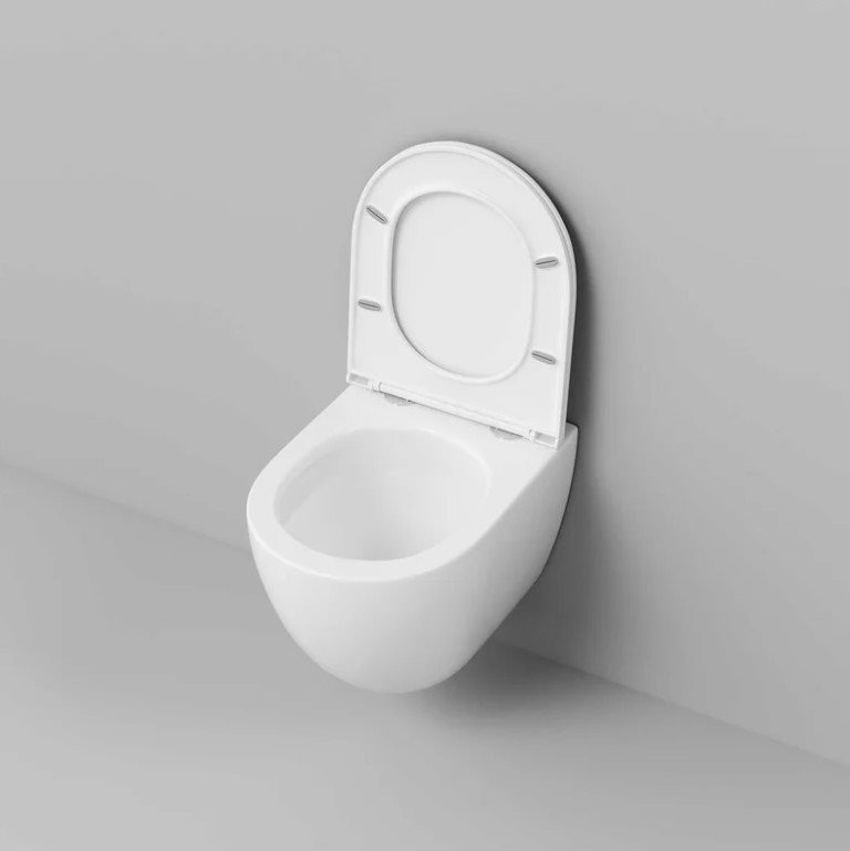 Унитаз подвесной Grossman Торнадо GR-4455SQC безободковый, с микролифтом