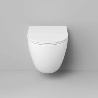 Унитаз подвесной Grossman Торнадо GR-4455SQC безободковый, с микролифтом