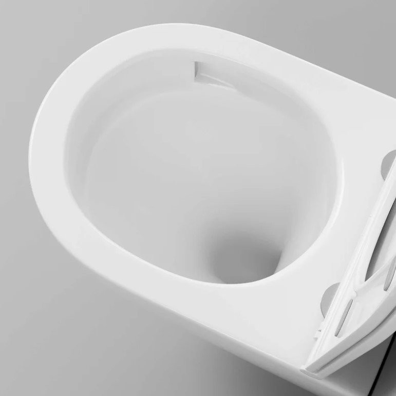 Унитаз подвесной Grossman Торнадо GR-4455SQC безободковый, с микролифтом