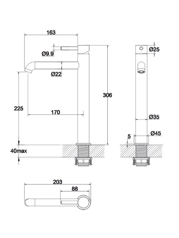 Смеситель для раковины WHITECROSS Y Y1212CPB брашированная медь