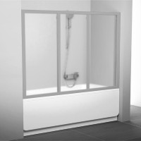 Шторка на ванну Ravak Supernova AVDP3-170 Grape, профиль сатин